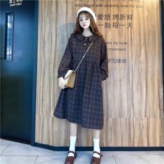 ĐẦM DOLL MIDI CARO
