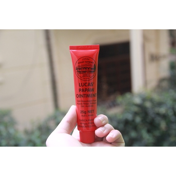 Kem Bôi Đa Năng Ngoài Da Đủ Đủ Lucas Papaw Ointment 25g Của Úc Phù Hợp Mọi Loại Da