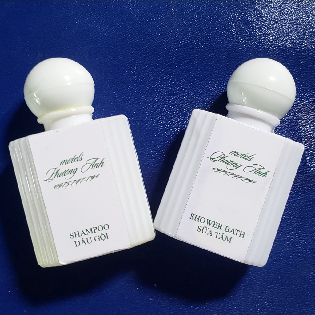 10 TUÝP DẦU GỘI VÀ SỮA TẮM DÙNG CHO NHÀ NGHỈ KHÁCH SẠN