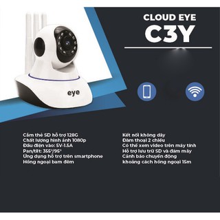 Camera IP WIFI Eye C2Y