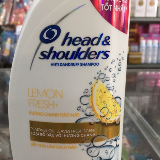 Dầu gội sạch gàu Head &amp; Shoulders hương chanh sảng khoái 625ml (655g)