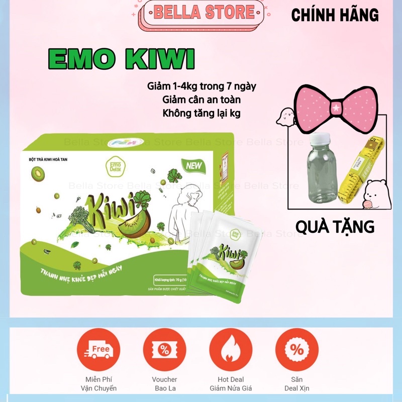 Bột Kiwi Tea Trà Xanh Rau Xanh 2022 + Kèm quà