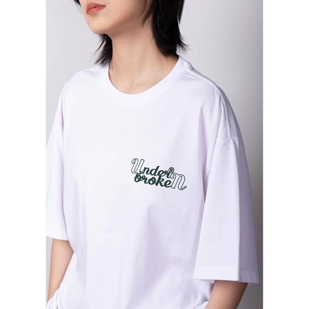 Áo Thun Underbroken Tay Lỡ Oversize, Phông Form Rộng, Nam Nữ Unisex, Chất Liệu 100% Cotton Cao Cấp Thoáng Mát