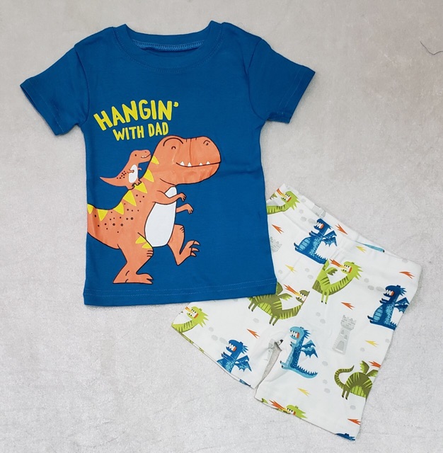 Bộ Thun Borip cotton Bé Trai 9kg -24kg vnxk