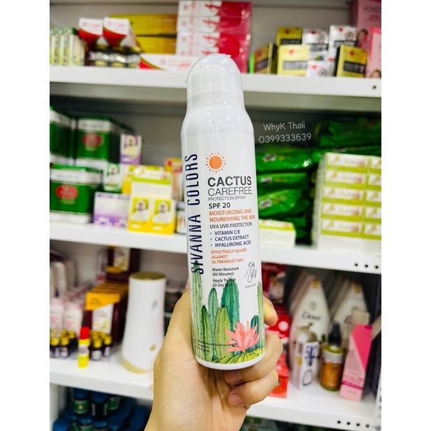 [Chính hãng Date 2027] Xịt chống nắng body nâng tông nhẹ Sivanna Color mẫu mới