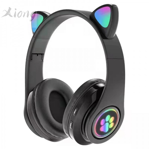 Tai Nghe Bluetooth Âm Thanh Sống Động Jack Cắm Eu39 Hình Tai Mèo Dễ Thương | BigBuy360 - bigbuy360.vn