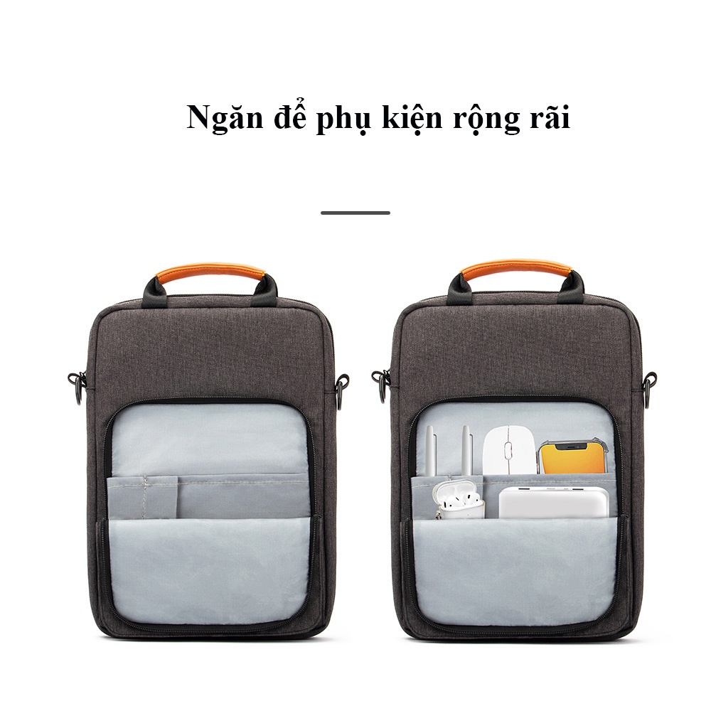 Túi chống sốc Laptop Macbook quai chéo Gọn Nhẹ dành cho máy 13 inch chính hãng Maple Store