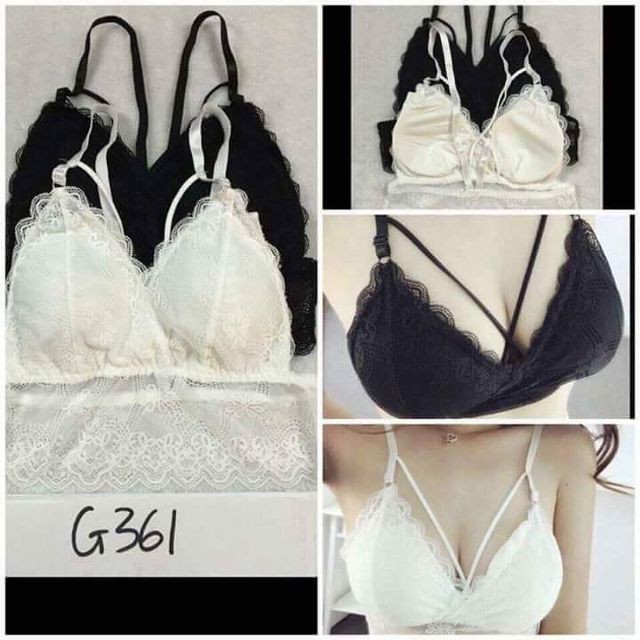 Áo bra ren dây đan chéo sexy khó cưỡng,  free size loại 1 | BigBuy360 - bigbuy360.vn