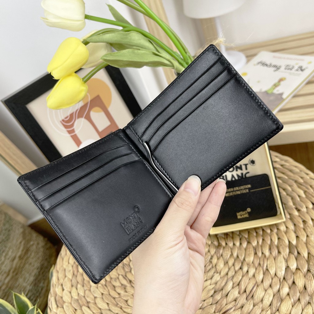 Ví da Meisterstuck Wallet 6cc with Money Clip - Made in Italy