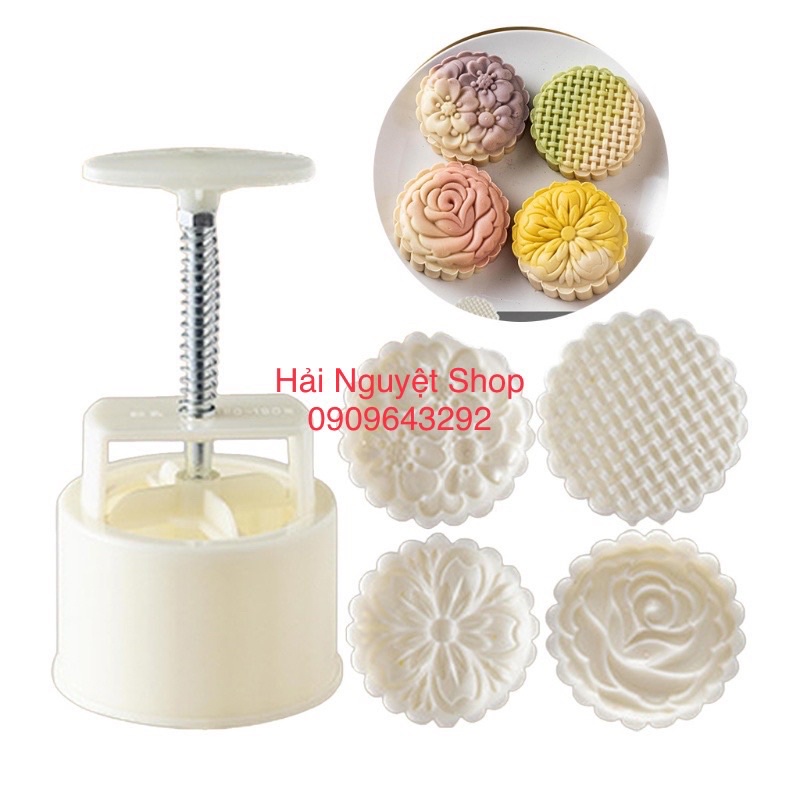 Khuôn Bánh Trung Thu Lò Xo 150gr và 200gr