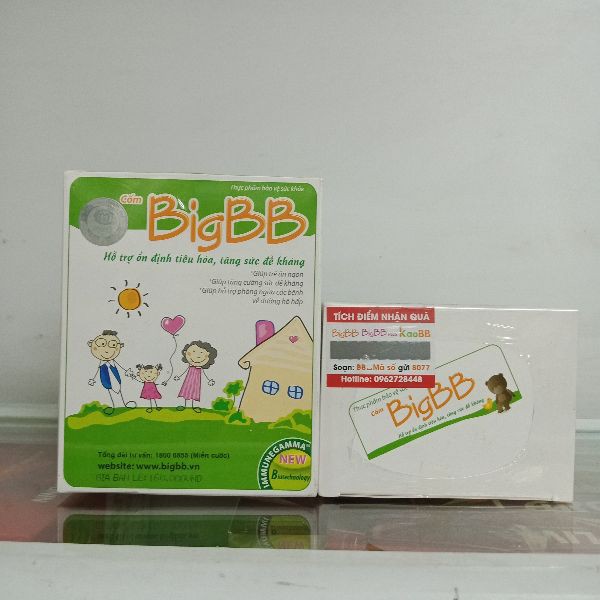 BigBB xanh hộp 16 gói