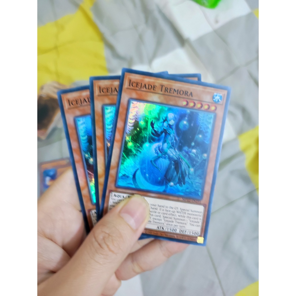 1 lá thẻ bài Icejade Tremora - MP22-EN191 - Super Rare 1st Edition