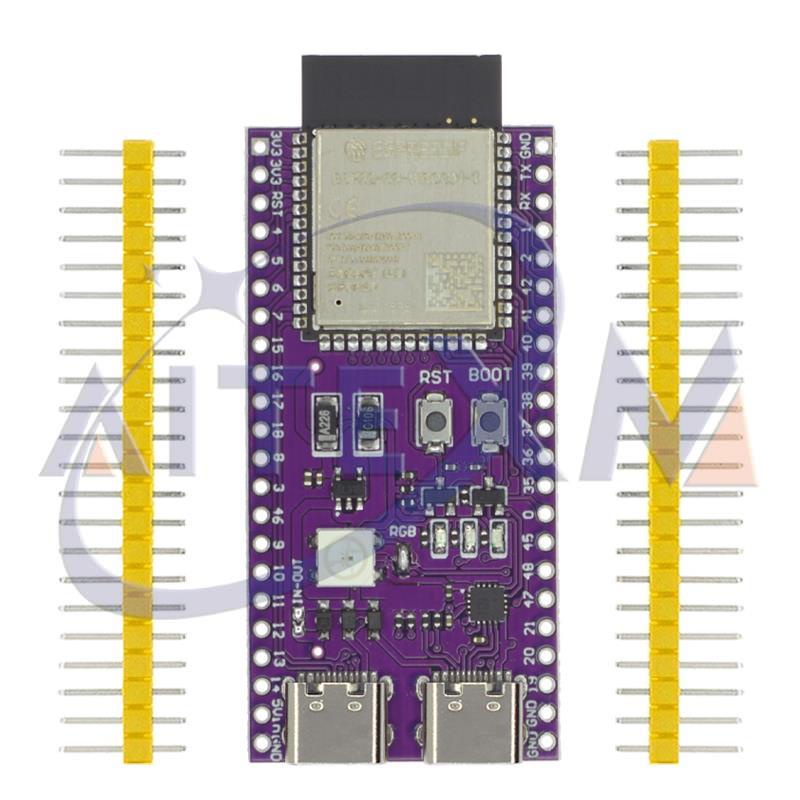 Bảng Mạch Phát Triển USB Kép ESP32 ESP32-C3 AI-C3 ESP32-C3-DevKitM-1 ESP32-C3 MINI-1 AI-S3 ESP32-S3 N16R8 ESP32-S3-C