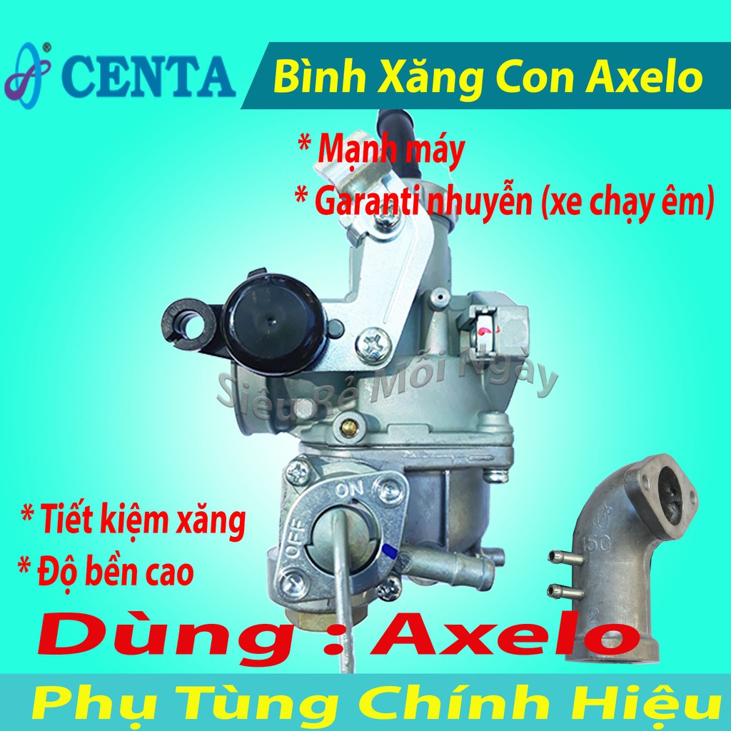 Bình Xăng Con Tiết Kiệm Xăng xe Axelo Centa