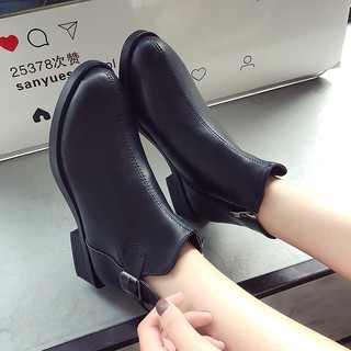 [ Hàng order 5 ngày] Boot nữ cổ ngắn thời trang