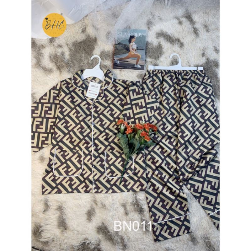 Bộ pijama tay cánh dơi quần dài