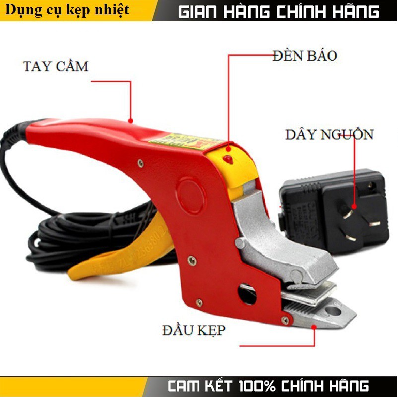 Bộ dụng cụ căng siết và đóng dây đai hàn nhiệt