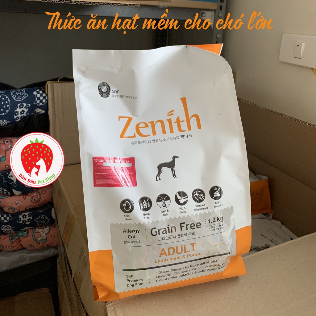 [FreeShip] HẠT MỀM ZENITH CHO CHÓ ADULT