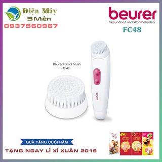 (Tặng Lì Xì Xuân 2019) Máy Rửa Mặt Tẩy Sạch Tế Bào Chết Beurer FC48 - Nhập Khẩu Đức