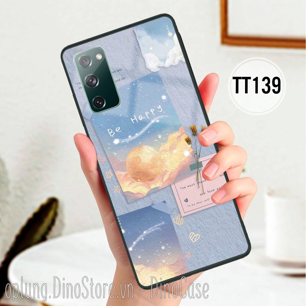 Ốp Samsung S20 / S20 Ultra / S20FE / S20 Plus - Ốp lưng nhựa bảo vệ camera chống bám bẩn phong cách vintage nhẹ nhàng.