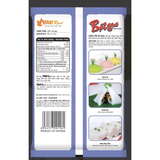 BỘT GẠO 400G  giá sỉ bán lẻ