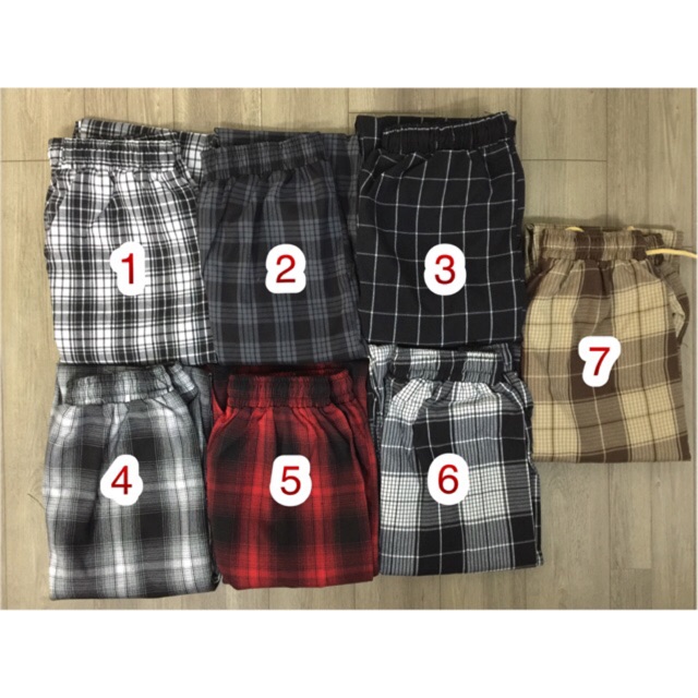 Quần PlaidPant Caro Unisex Kèm Hình Thật Ở Cuối