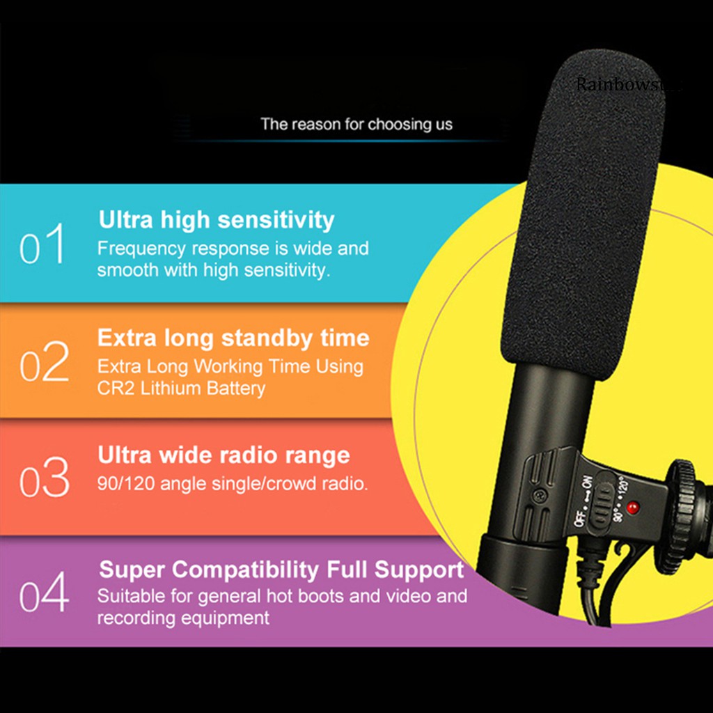 Bộ Micro Thu Âm Chuyên Nghiệp Cho Máy Ảnh Dslr | BigBuy360 - bigbuy360.vn
