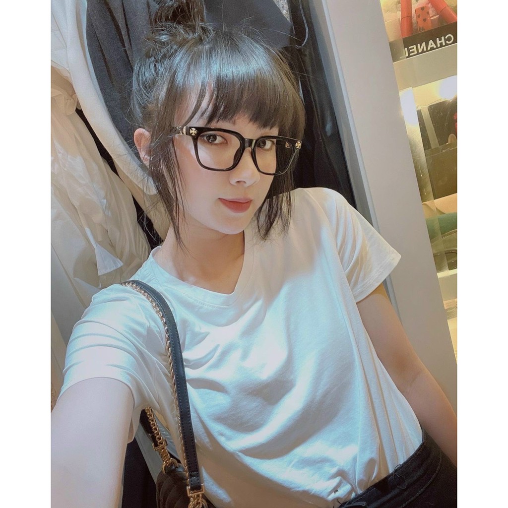 ÁO PHÔNG NỮ CỔ TRÒN BASIC CHO NỮ ZR XUẤT DƯ