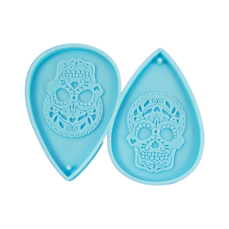 Khuôn Làm Móc Khóa Phong Cách Halloween Bằng Epoxy UV DIY