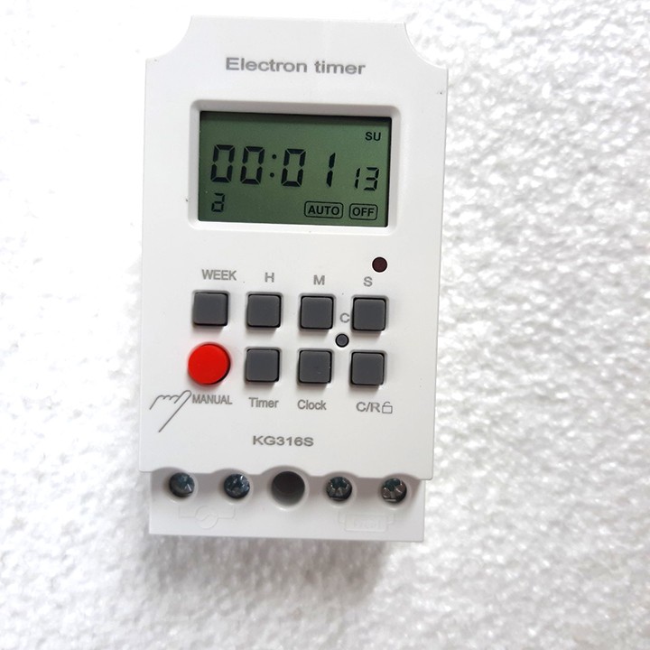 Timer hẹn giờ tối thiểu 1s Kg316S 32 chương trình - công tắc hẹn giờ hẹn giờ tối thiểu 1 giây - DHDT