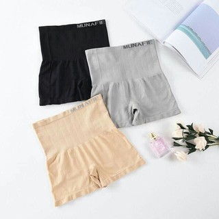 Combo 3 chiếc quần mặc váy gen nịt bụng munafie xuất Nhật có túi zip
