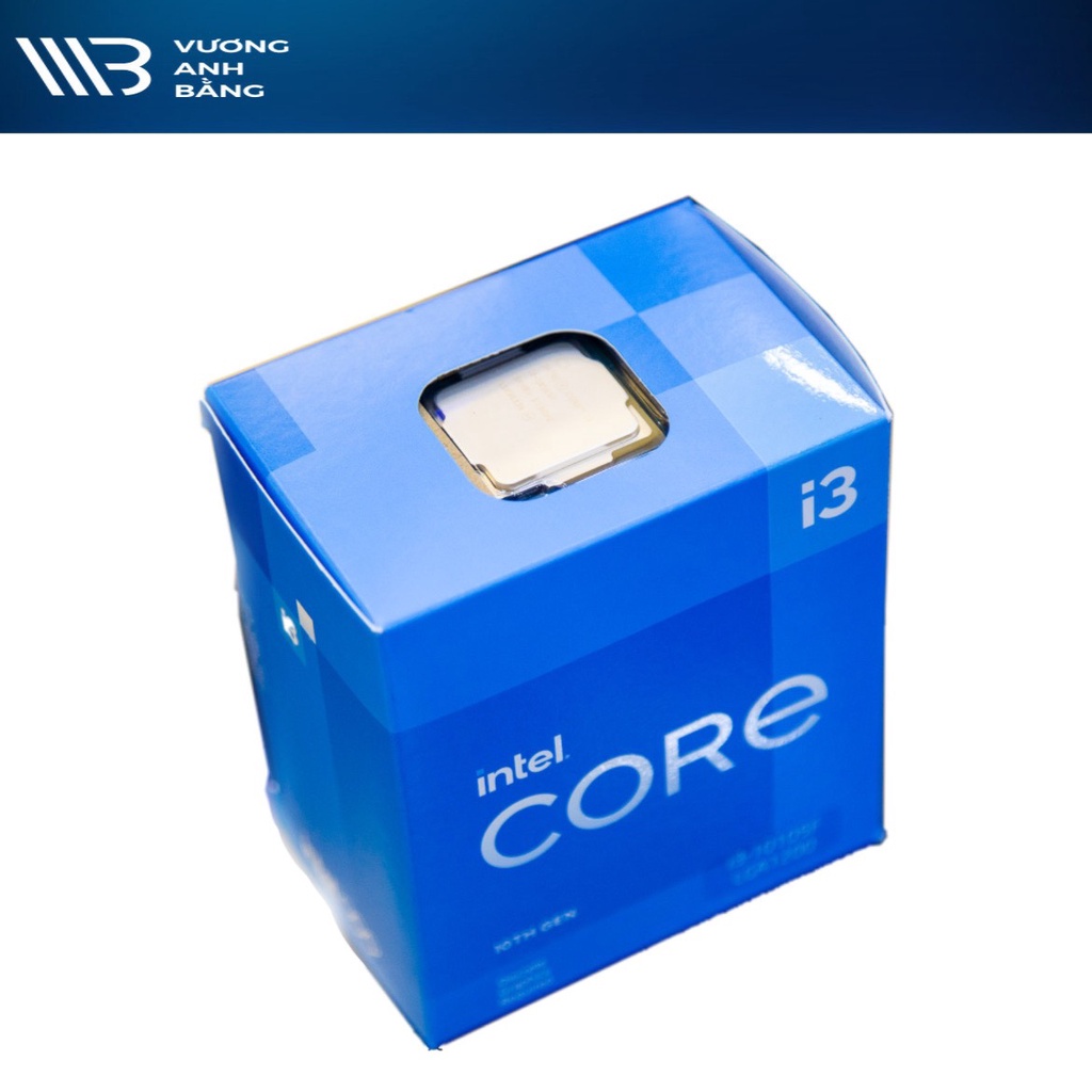 CPU Intel Core i3-10105F Box (dùng card VGA)- Hàng chính hãng