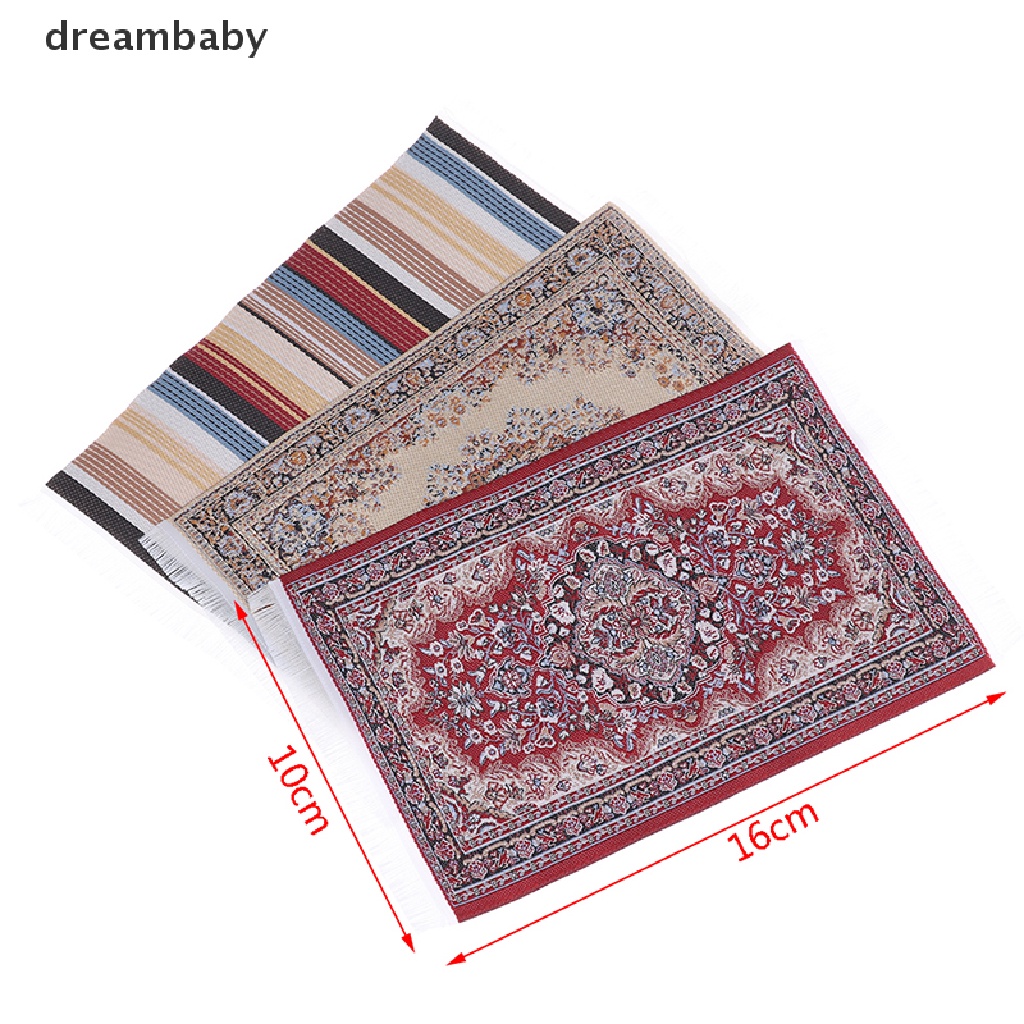 1 Thảm Thổ Nhĩ Kỳ Tỉ Lệ 1: 12 Trang Trí Nhà Búp Bê