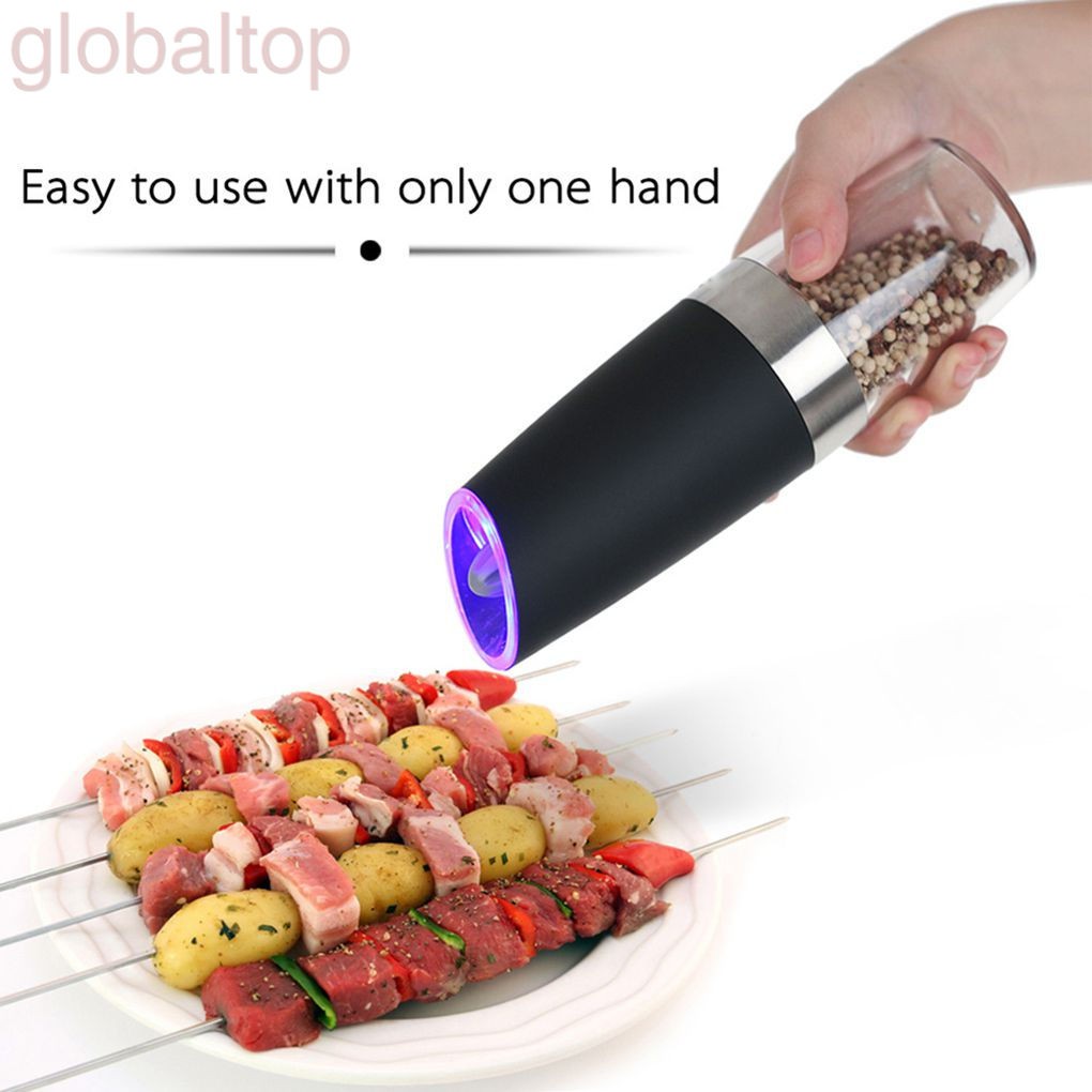 Máy Xay Tiêu Tự Động Có Đèn Led