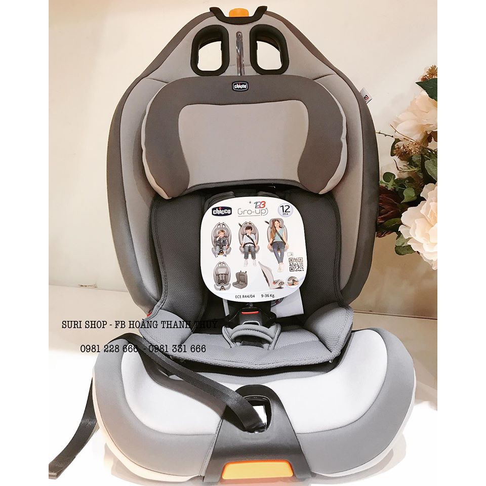 Ghế ngồi ô tô Chicco Gro-Up 123