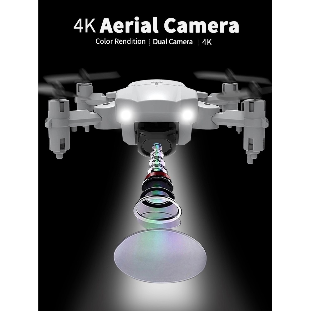 FLYCAM, Flycam mini giá rẻ, Máy bay flycam điều khiển từ xa Drone F87- Chống rung rung quang học - kèm hộp bảo vệ