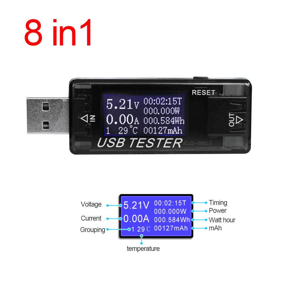 Bộ đo dòng điện thế cổng sạc USB