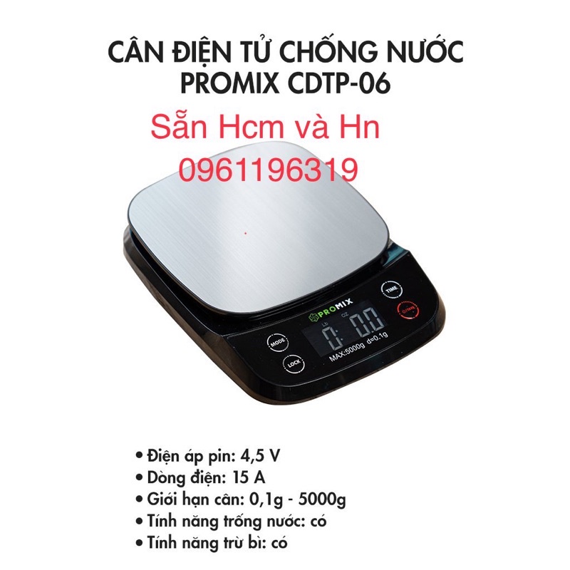 Cân điện tử Promix CDTP 06 chống nước