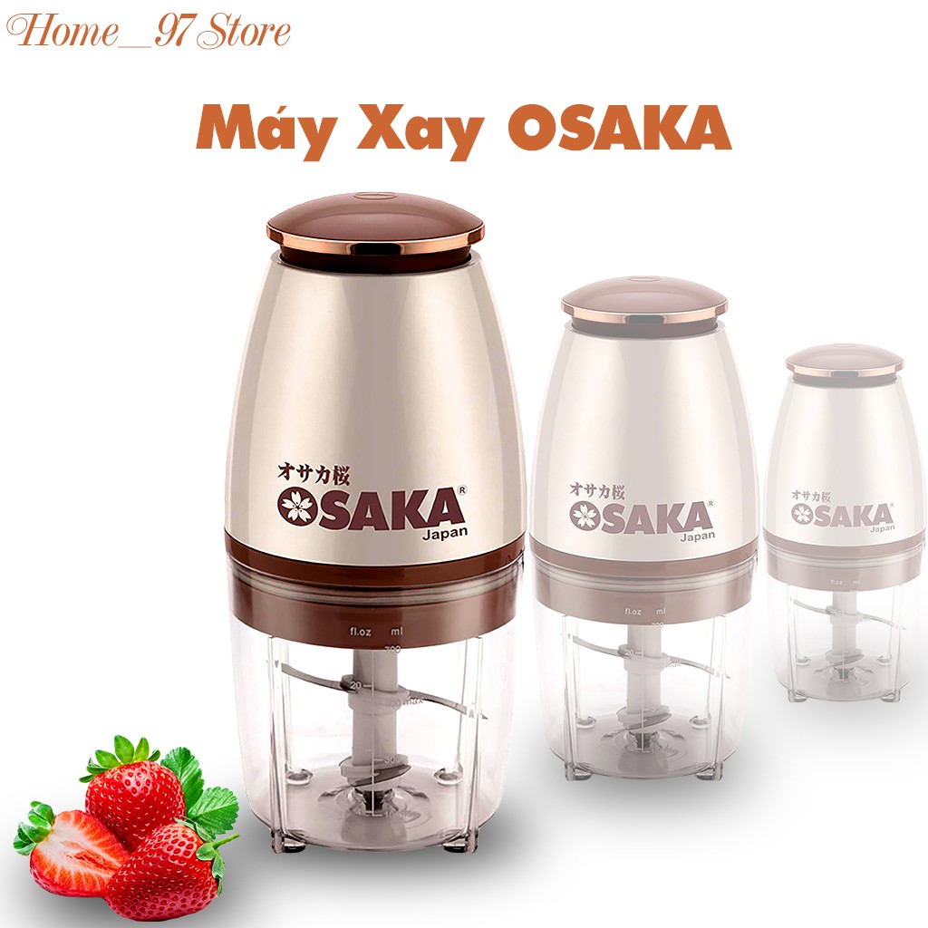 Máy Xay Đa Năng Osaka Nhật Bản Xay Sinh Tố, Xay Thịt, Xay Đá, Xay Thực Phẩm Dung Tích 700ml.