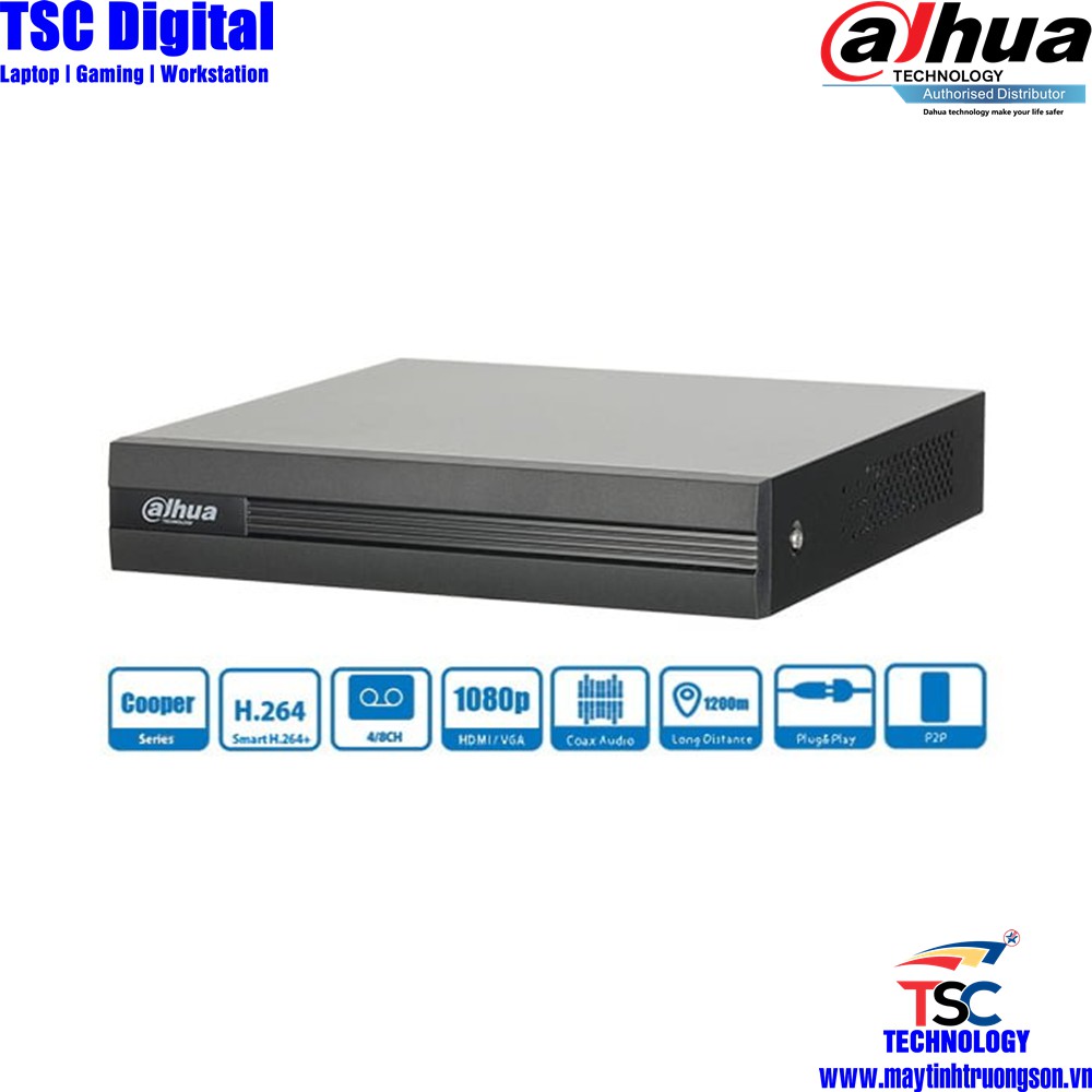 Đầu Ghi Camera HDCVI 8 Kênh Dahua XVR1A08 | Dahua DSS