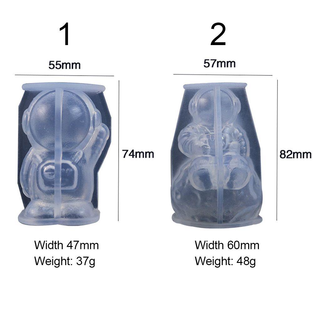 CHOOKEY Khuôn Làm Nến / Xà Phòng Hình Mặt Trăng Bằng Silicone DIY