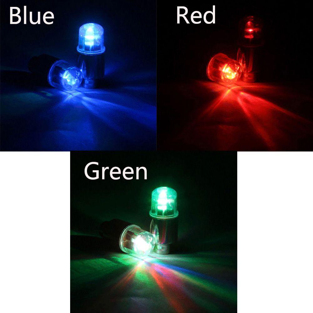 Bộ 2 Đèn LED Gắn Bánh Xe Hơi / Xe Đạp Thay Thế Tiện Dụng