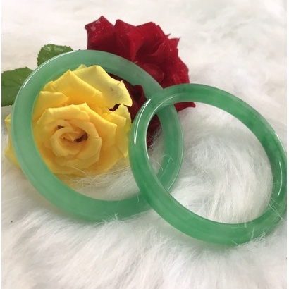 Vòng cam thạch vuông  xanh