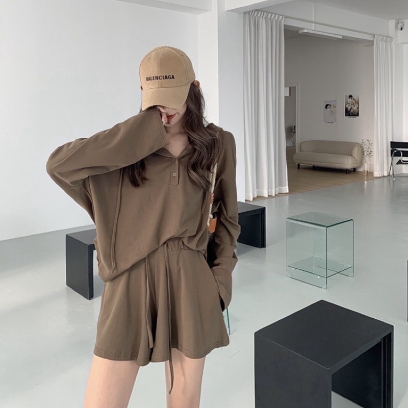 SET BỘ QUẦN SHORT ADO DÀI DÀNH CHO MÙA THU