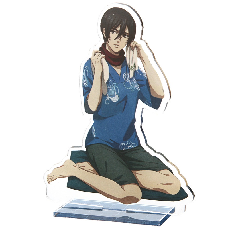 Mô hình nhân vật Levi Ackerman Shingeki No Kyojin hoạt hình Attack On Titan bằng acrylic DIY trang trí bàn làm việc