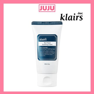 (Hàng thật) Klairs / Rich Moist Soothing Cream 60ml / Mỹ phẩm dưỡng da, Kem giữ ẩm