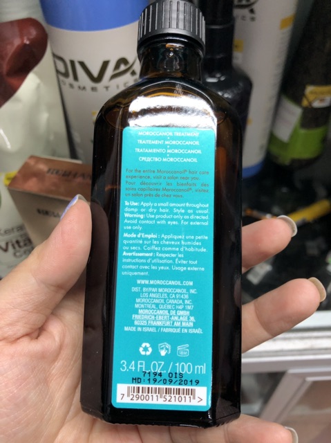 Tinh dầu dưỡng moroccanoil 100ml (lô mới sx 2/2021) tặng xả khô 20ml | BigBuy360 - bigbuy360.vn