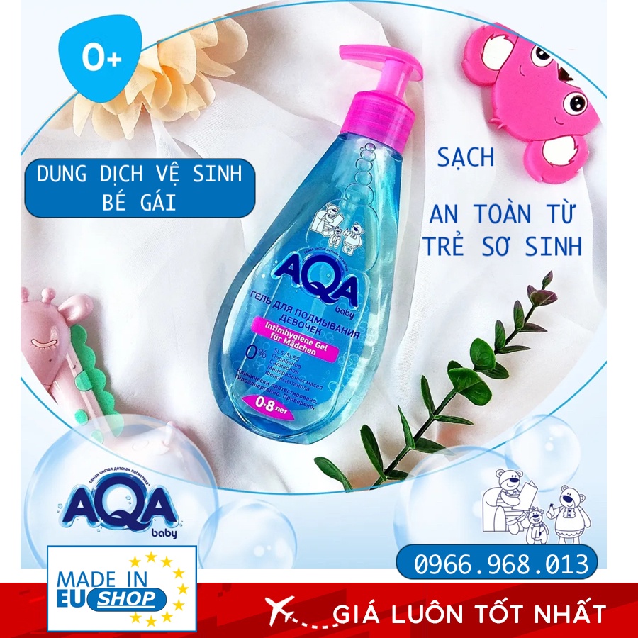 Dung dịch vệ sinh AQA cho bé 250ml