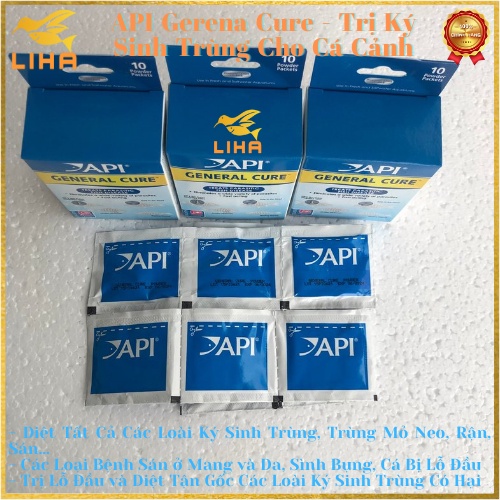 Api General Cure - Trị Ký Sinh Trùng Cho Cá Cảnh