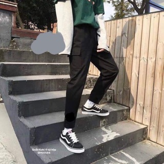 Quần kaki 4 túi hộp ( HĐ)